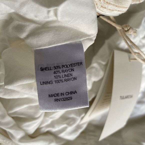 NWT Tularosa Avery Dress in White Stripe Small​​​​ - Picture 9 of 9